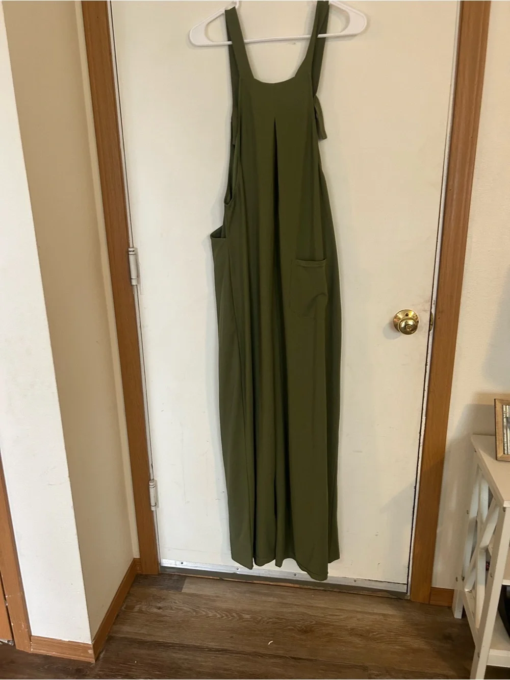 NWOT Halara Large Lodan Green Overall Wide leg Stretchy Comfort
